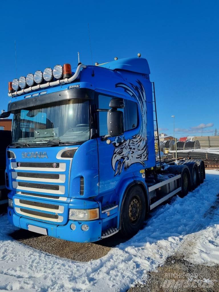 Scania R 500 LB 8X4 Vrachtwagen met containersysteem