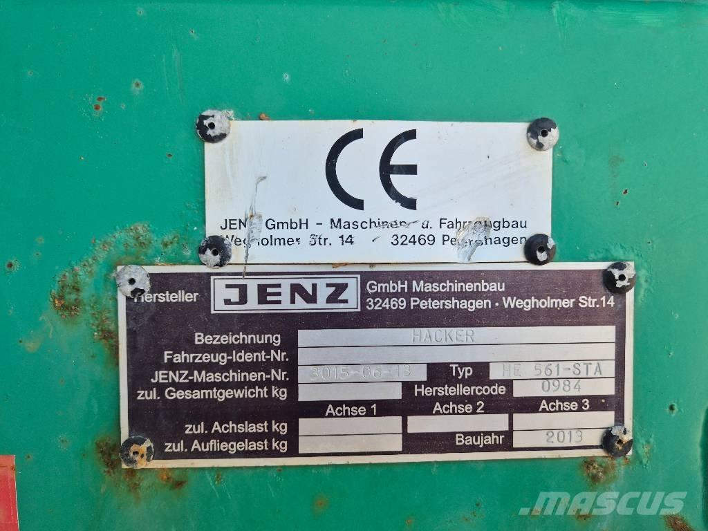 JENZ HE561STA Houtversnipperaars