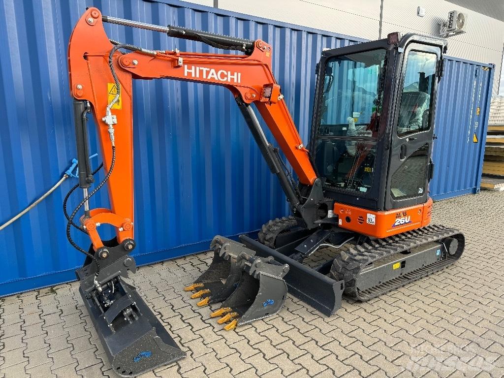 Hitachi ZX 26 U-6 Minigraafmachines < 7t