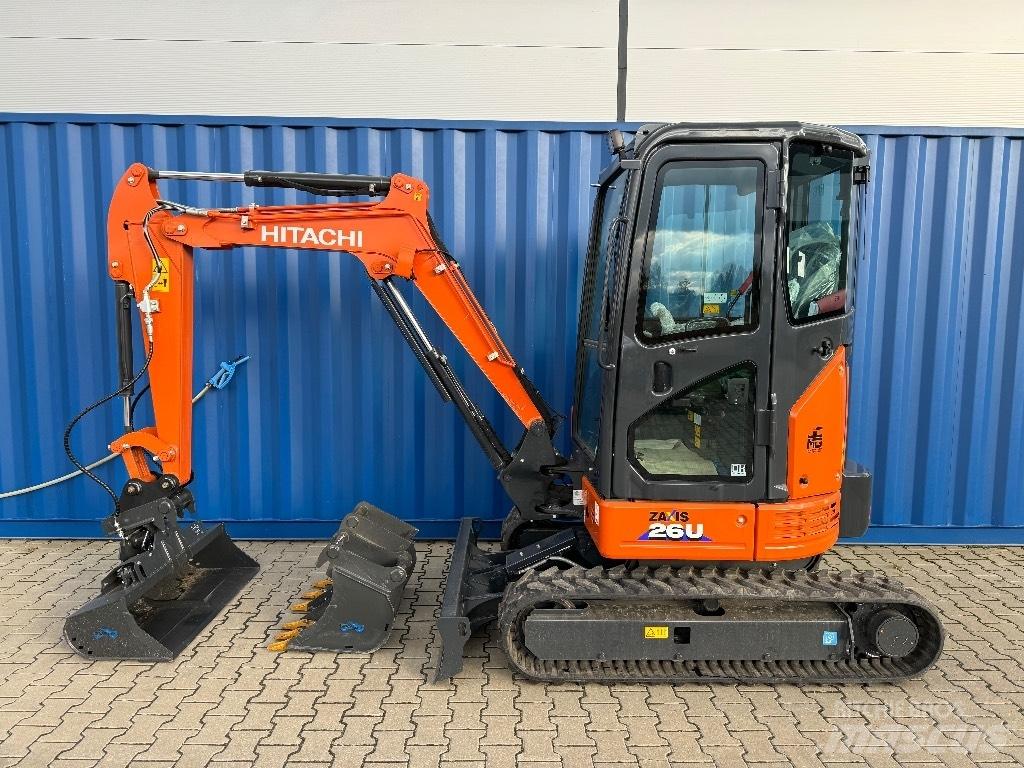 Hitachi ZX 26 U-6 Minigraafmachines < 7t
