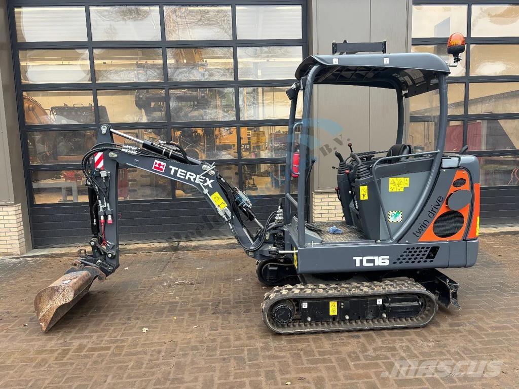 Terex TC16 Minigraafmachines < 7t