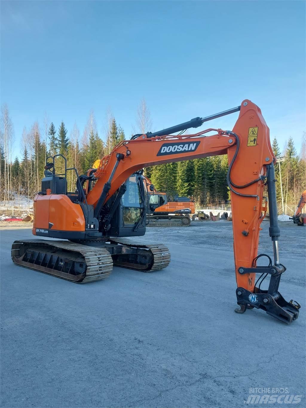 Doosan DX 140LCR 7 Rupsgraafmachines