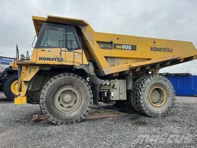 Komatsu HD 605-7EO Starre dumpers