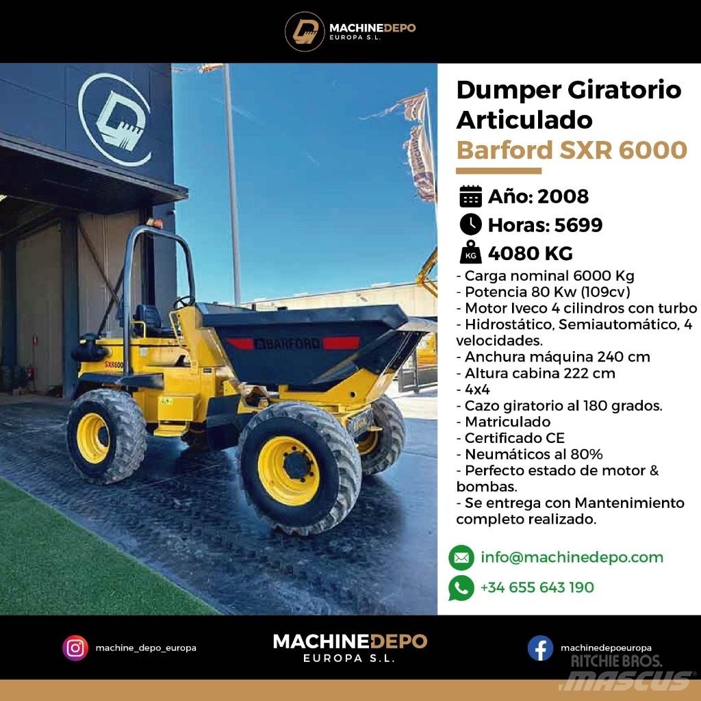 Barford SX R 6000 Mini Dumpers