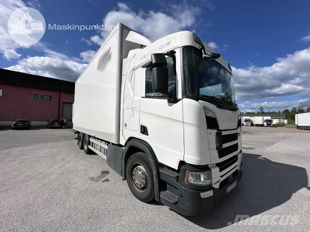 Scania R 520 Bakwagens met gesloten opbouw