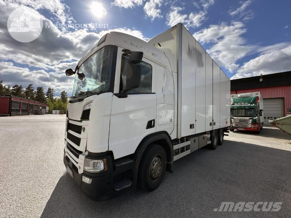 Scania R 520 Bakwagens met gesloten opbouw
