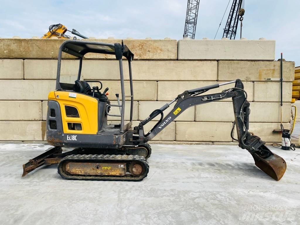 Volvo EC 18 C Minigraafmachines < 7t