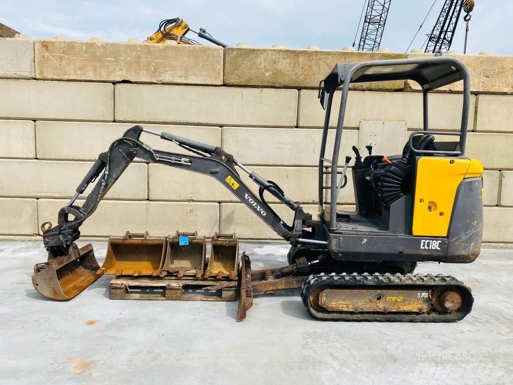 Volvo EC 18 C Minigraafmachines < 7t