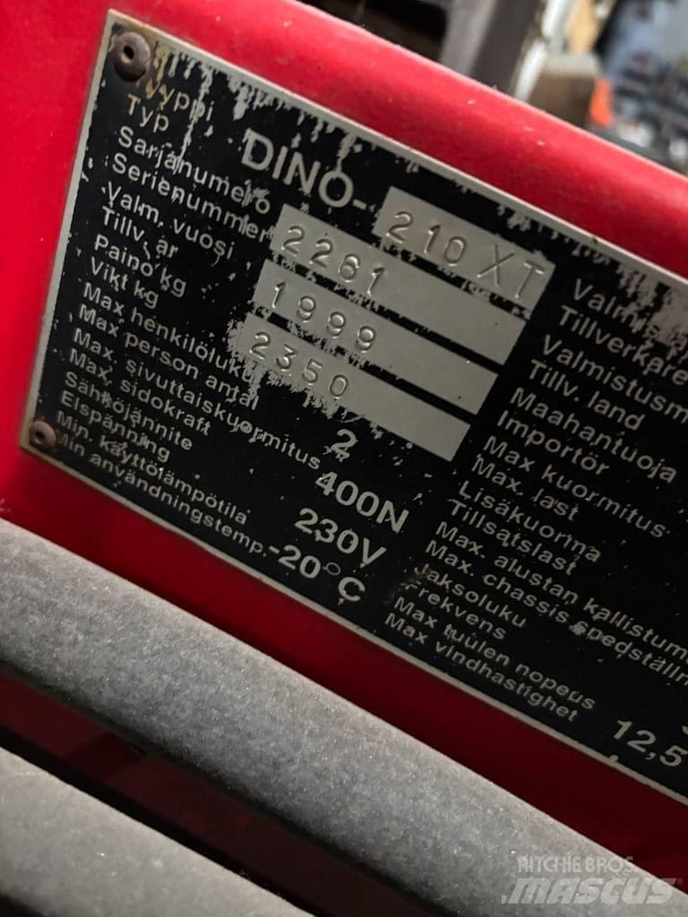 Dinolift 210 XTB-2 Aanhanger hoogwerkers