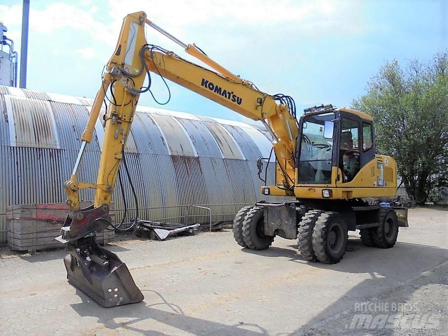 Komatsu PW 140-7 Wielgraafmachines