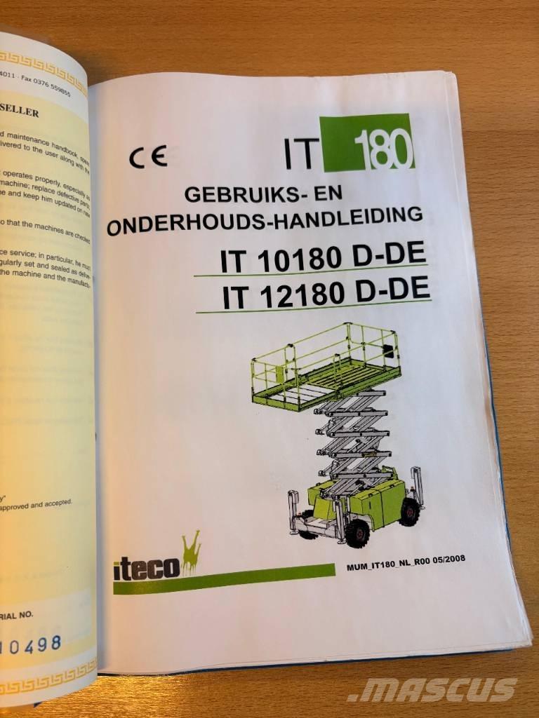 Iteco IT 12180 DE Schaarhoogwerkers