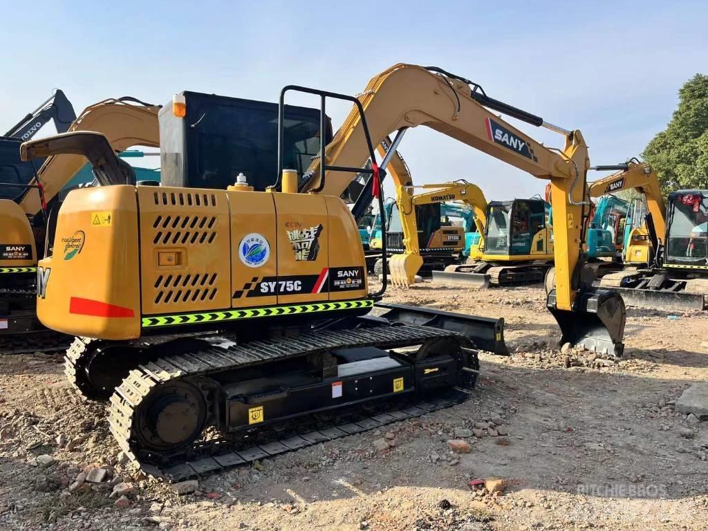 Sany SY 75 C pro Rupsgraafmachines