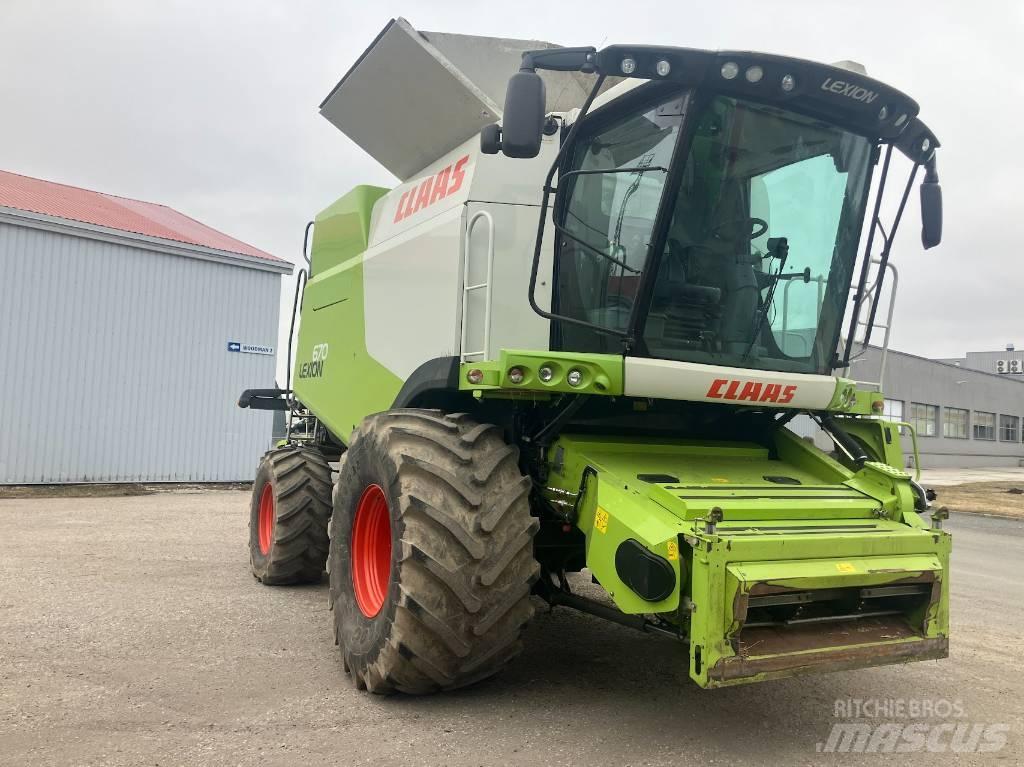 CLAAS Lexion 670 Maaidorsmachines
