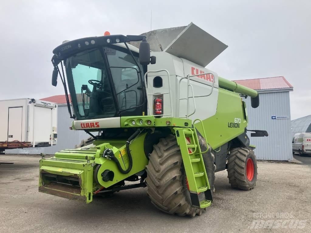 CLAAS Lexion 670 Maaidorsmachines