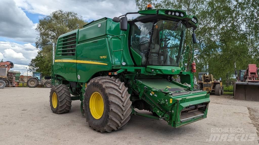 John Deere T 670 i Maaidorsmachines