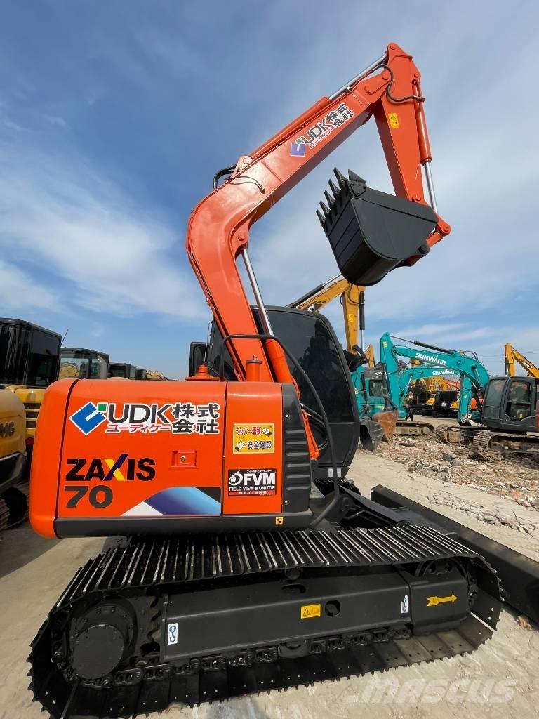 Hitachi ZX 70 Midigraafmachines 7t - 12t