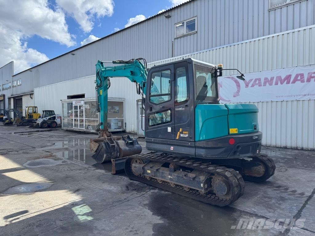 Sunward SWE90UF Midigraafmachines 7t - 12t