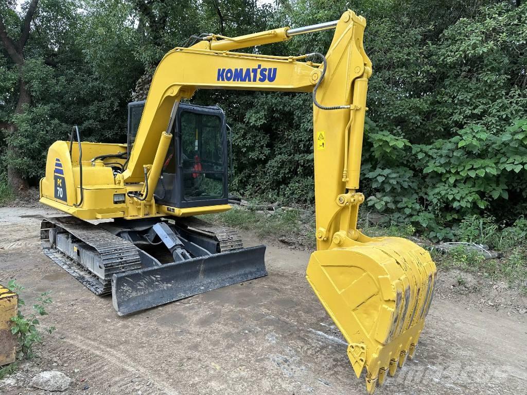 Komatsu PC70-8 Midigraafmachines 7t - 12t