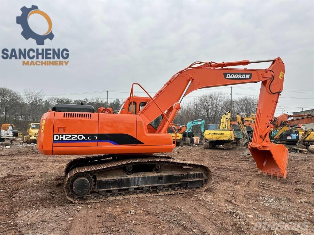 Doosan DX 220 Rupsgraafmachines