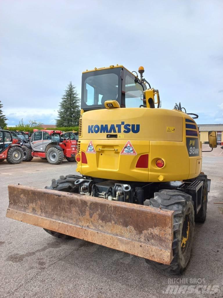 Komatsu PW 98 MR Wielgraafmachines