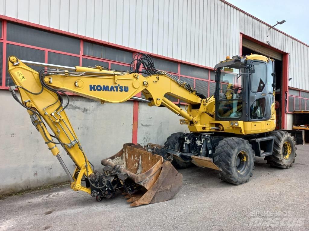 Komatsu PW 98 MR Wielgraafmachines