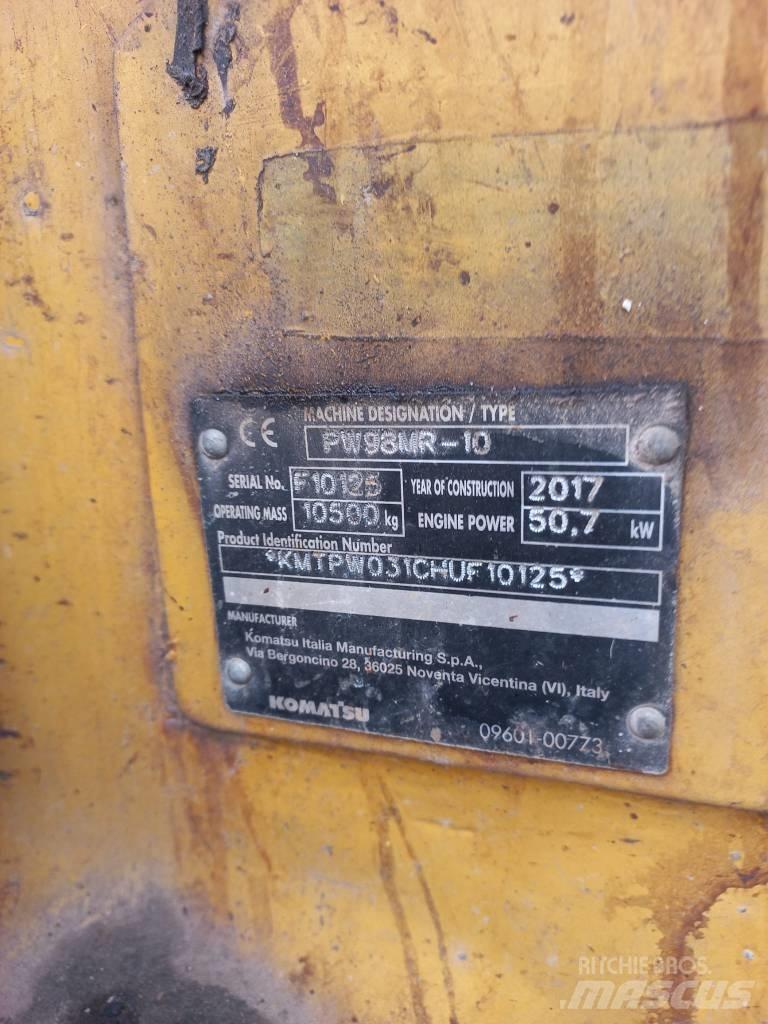 Komatsu PW 98 MR Wielgraafmachines