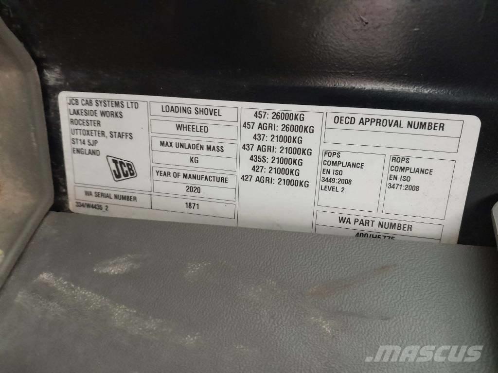 JCB 457 ZX Wielladers