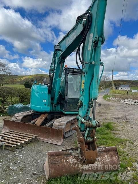 Kobelco SK 75 SR Midigraafmachines 7t - 12t