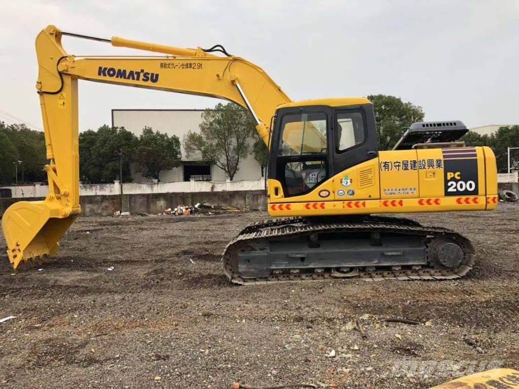 Komatsu PC 200-7 Rupsgraafmachines
