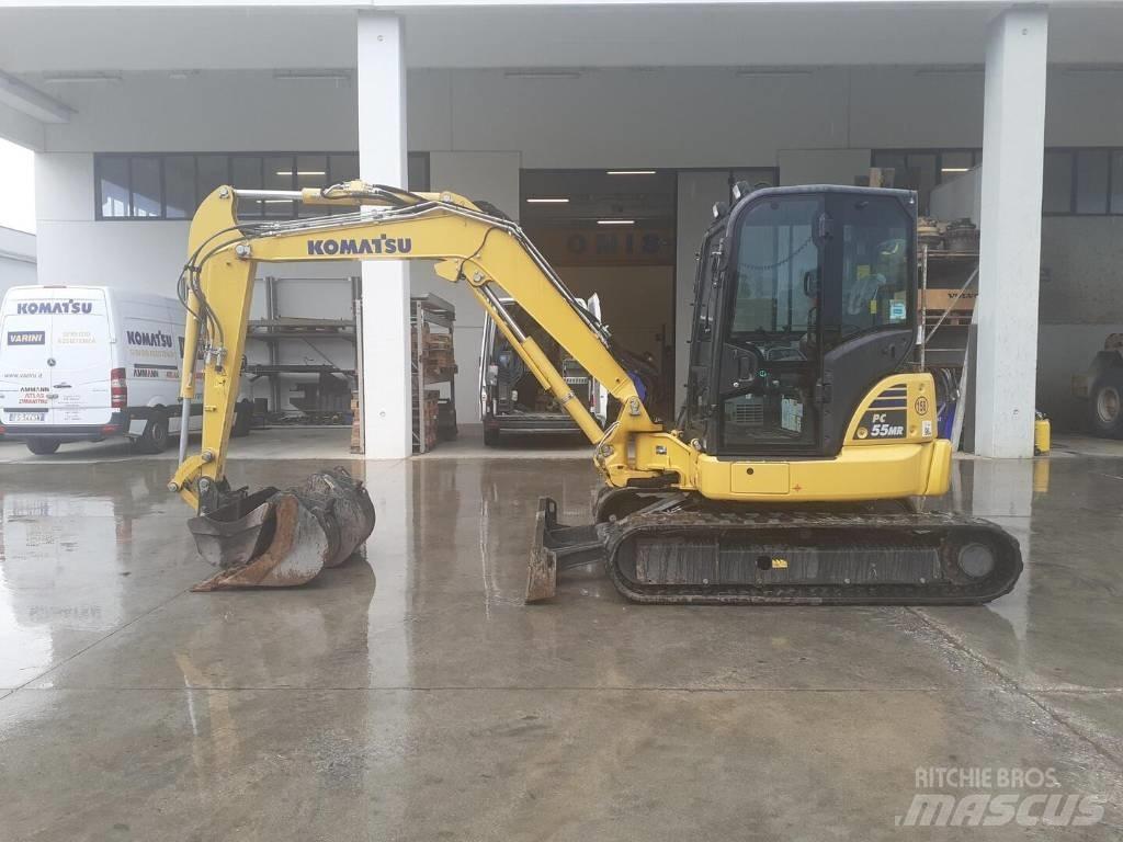 Komatsu PC 55 MR-5 Rupsgraafmachines