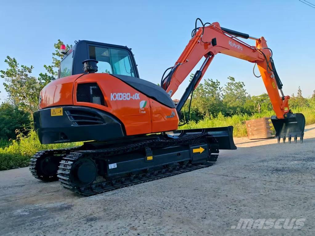 Kubota KX 080-4 Rupsgraafmachines