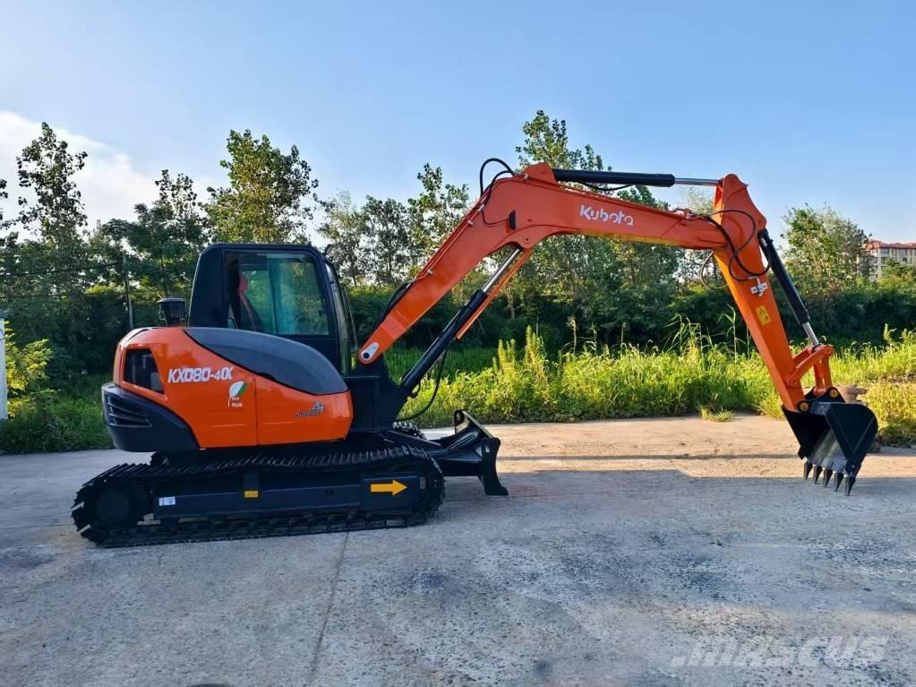 Kubota KX 080-4 Rupsgraafmachines