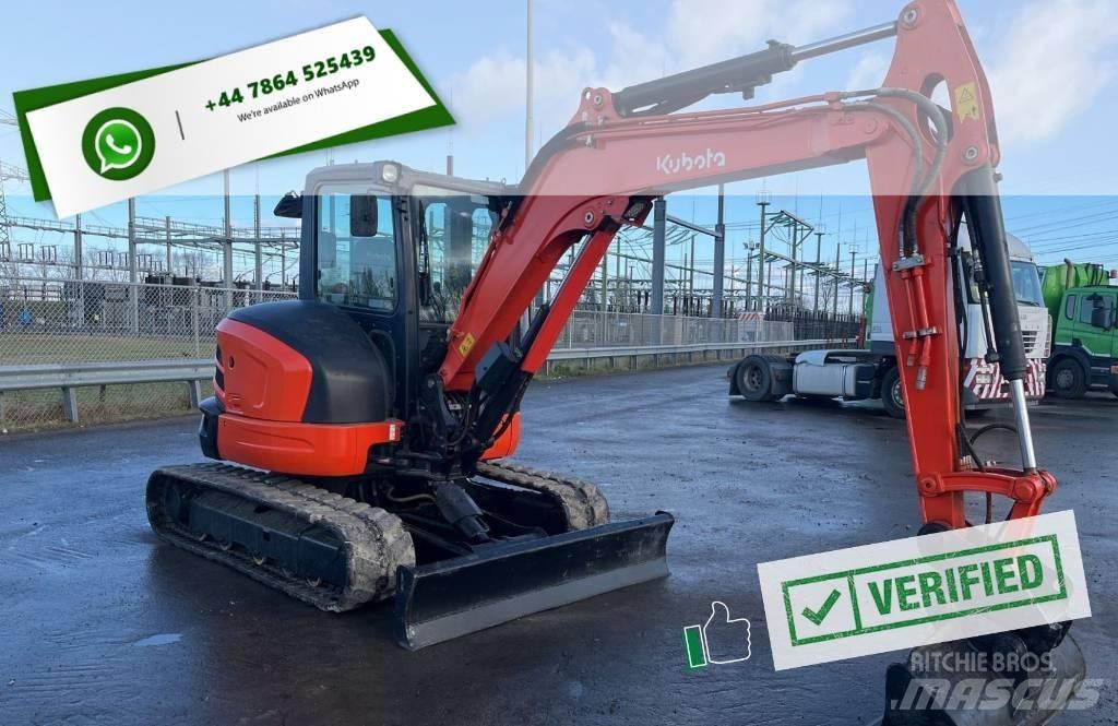 Kubota U 55-4 Minigraafmachines < 7t