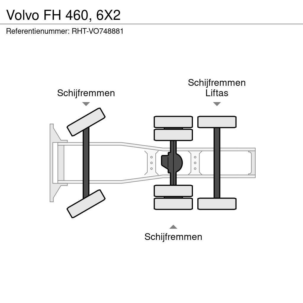 Volvo FH 460, 6X2 Trekkers