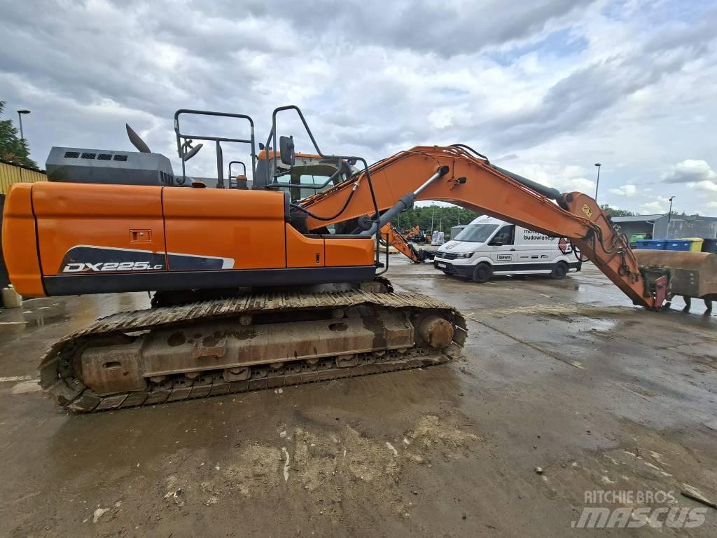 Doosan DX225LC-5 Rupsgraafmachines