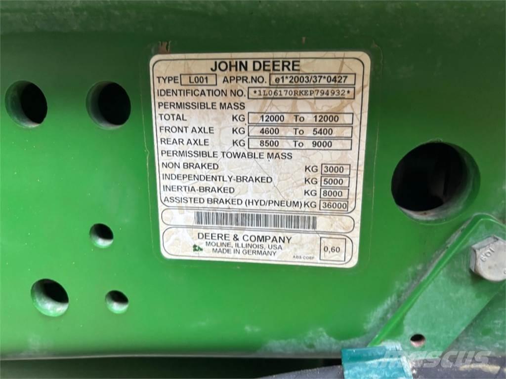 John Deere 6170R Tractoren