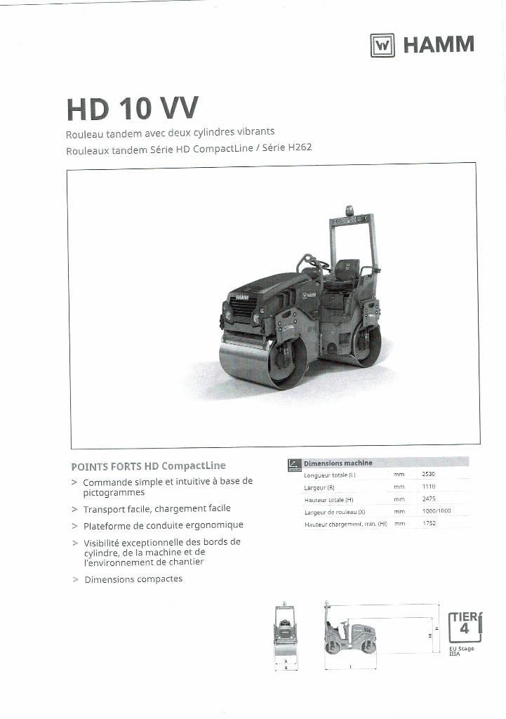Hamm HD 10 VV Duowalsen