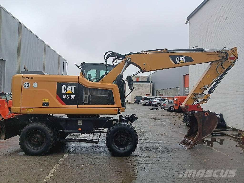 CAT M 318 F Wielgraafmachines