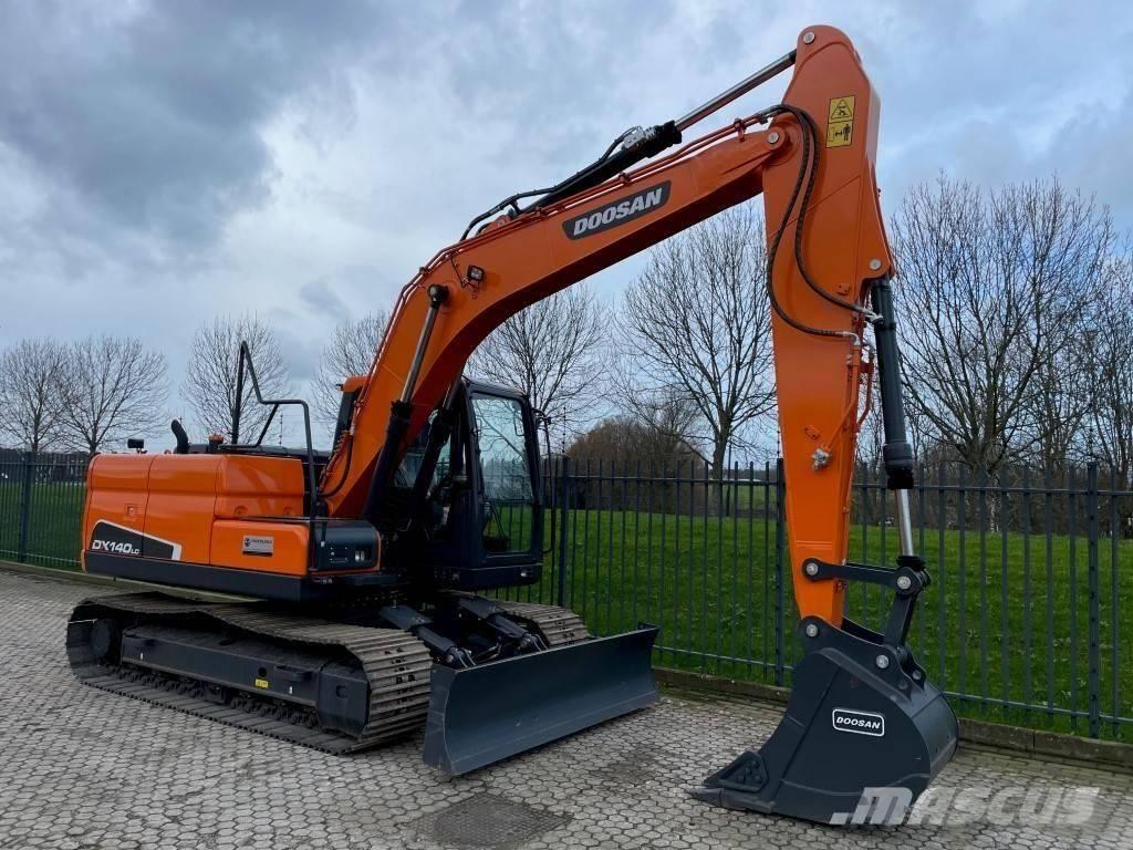 Doosan dx140w Wielgraafmachines