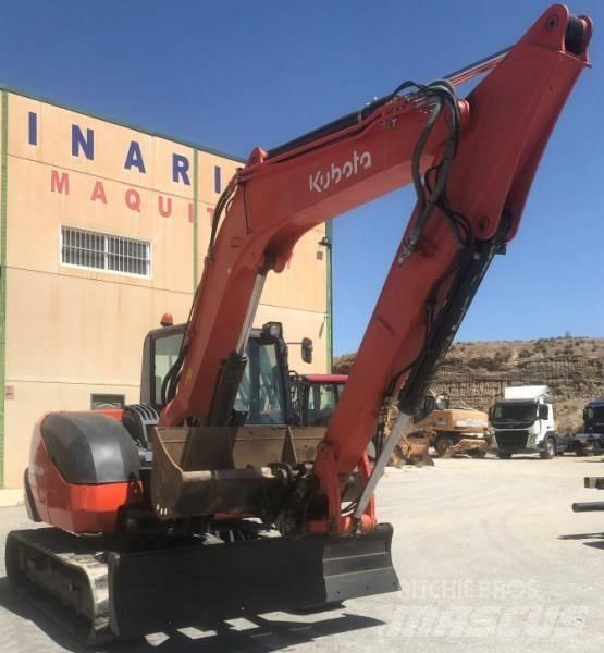 Kubota KX 080-4 Midigraafmachines 7t - 12t