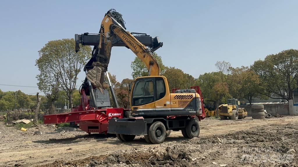 Hyundai R 150 W Wielgraafmachines
