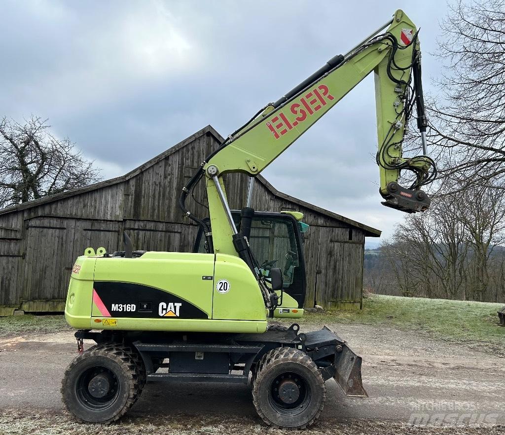 CAT M 316 D Wielgraafmachines