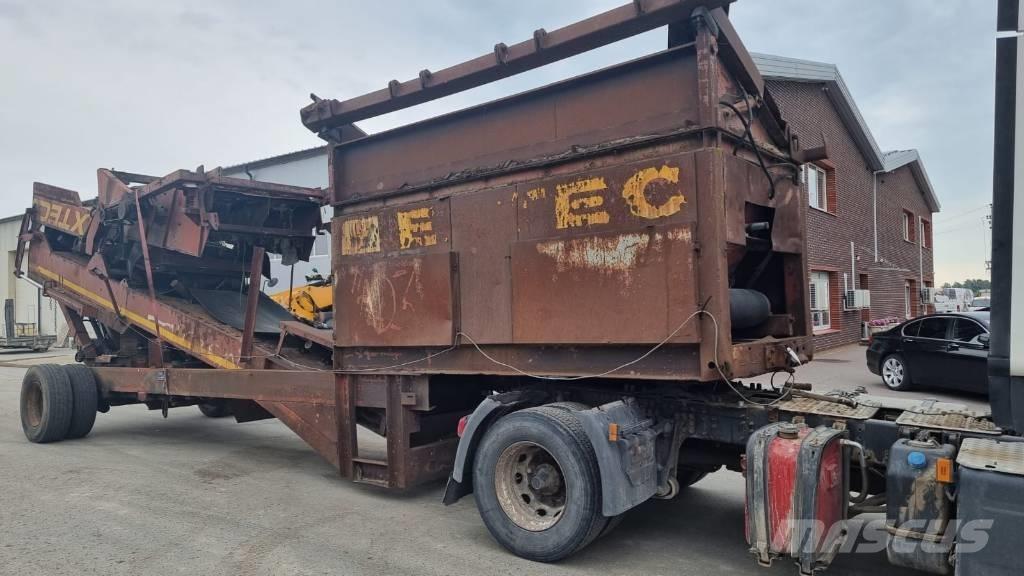 Extec Screener Mobiele zeefinstallaties