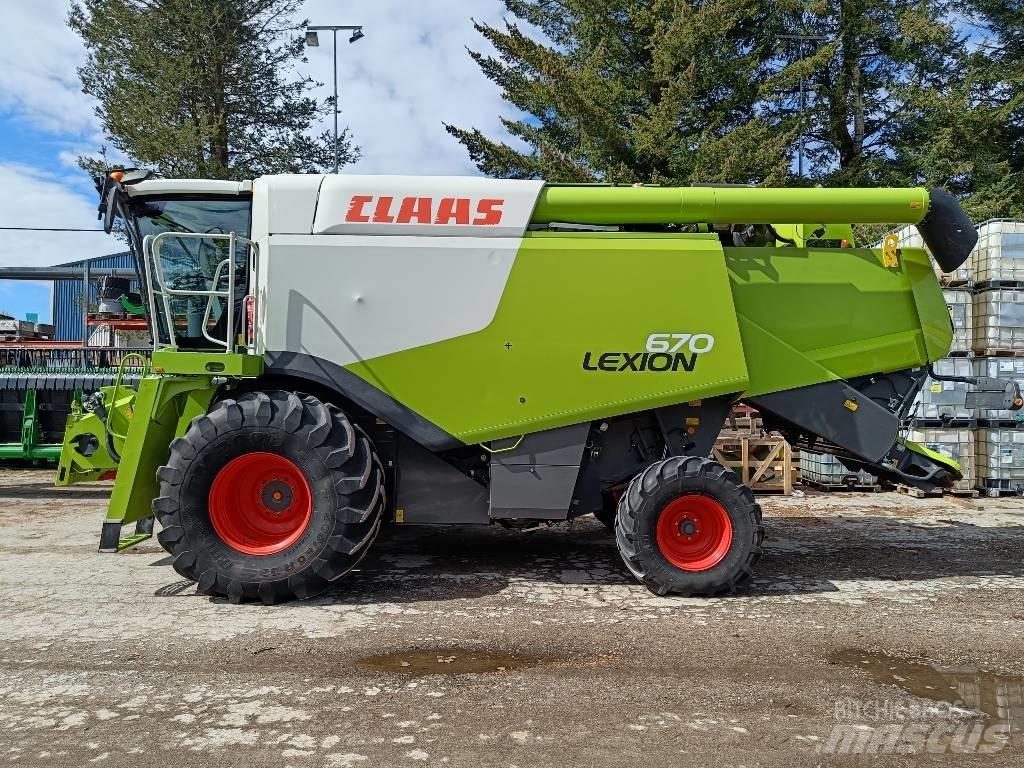 CLAAS Lexion 670 Maaidorsmachines