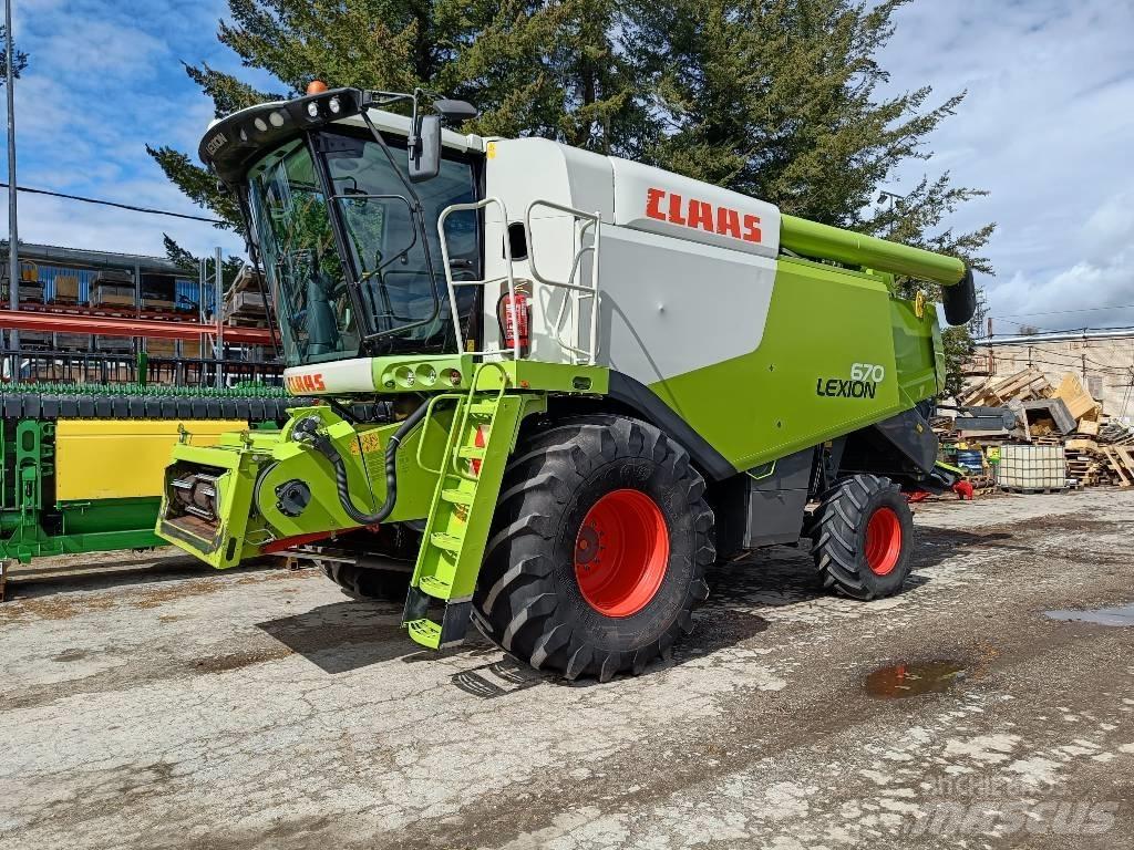CLAAS Lexion 670 Maaidorsmachines