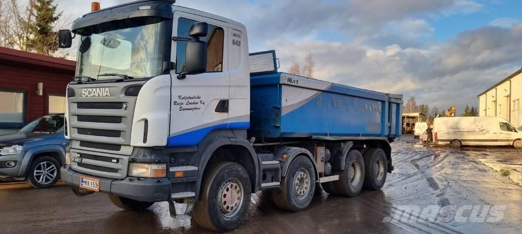 Scania R 480 8x4 Portaalsysteem vrachtwagens