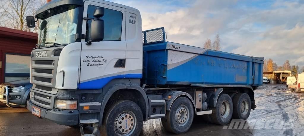 Scania R 480 8x4 Portaalsysteem vrachtwagens