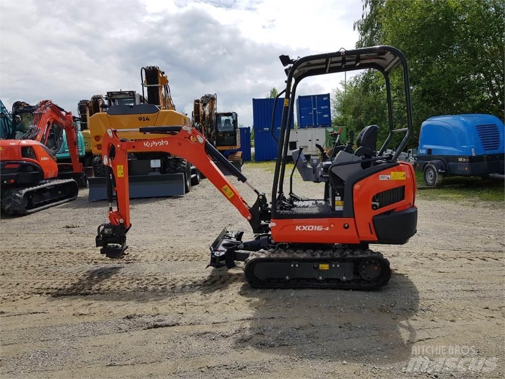 Kubota KX016-4 Minigraafmachines < 7t