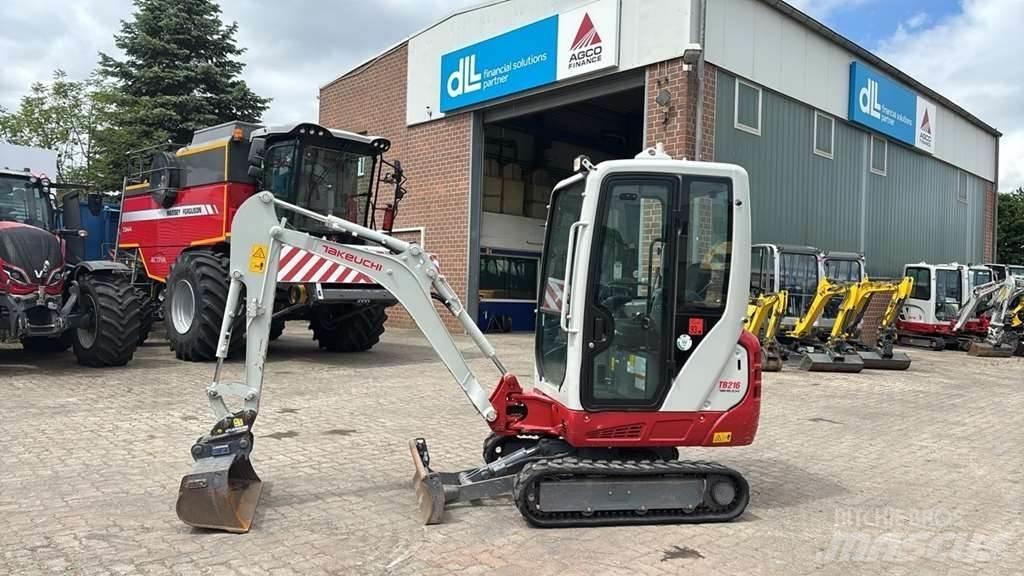 Takeuchi TB216 A Minigraafmachines < 7t