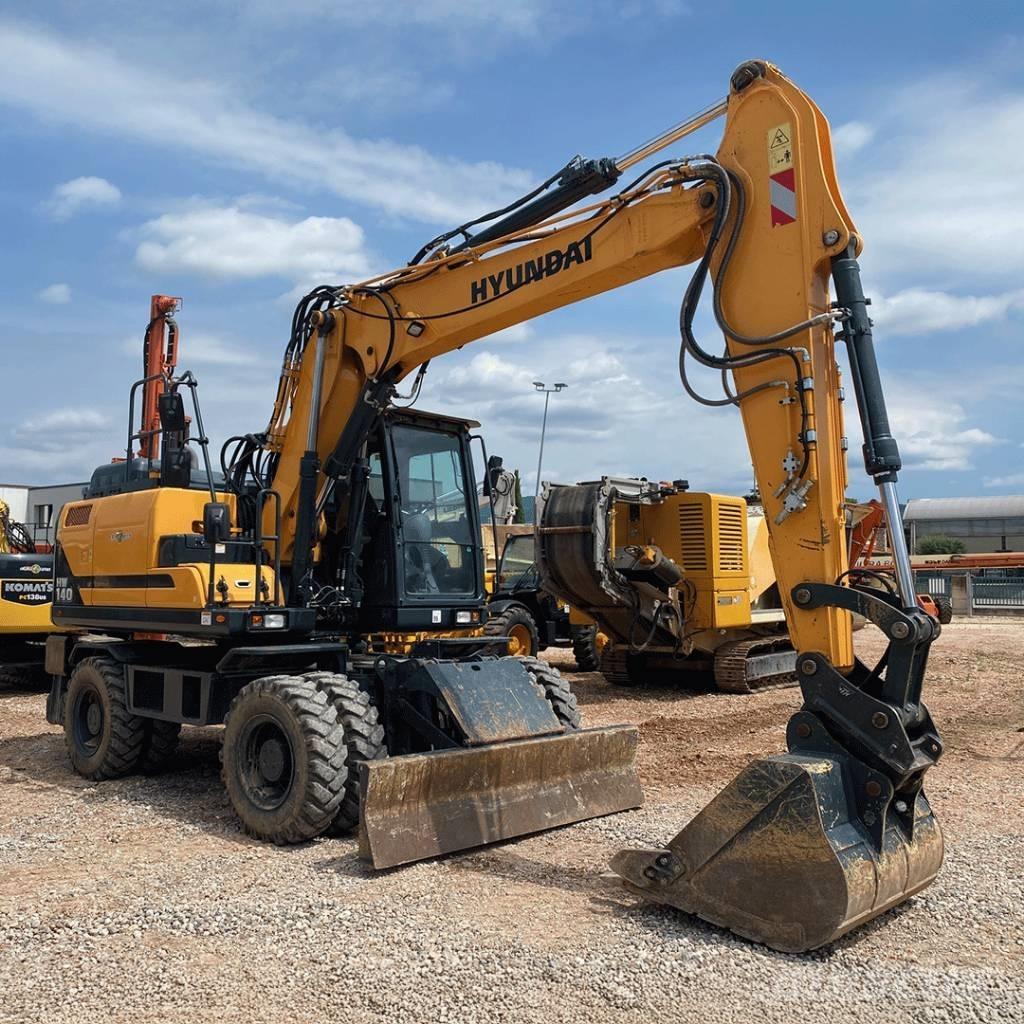 Hyundai HW140 Wielgraafmachines